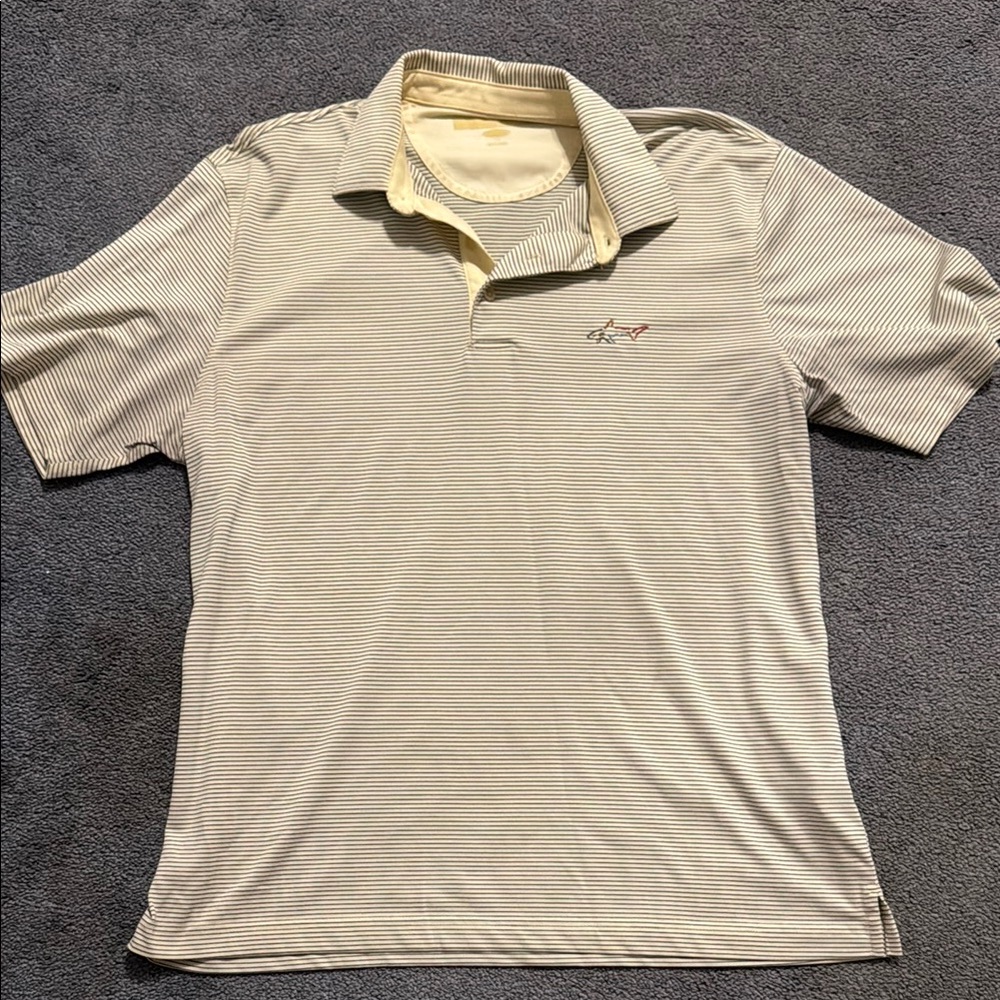 Men's Striped Polo Shirt